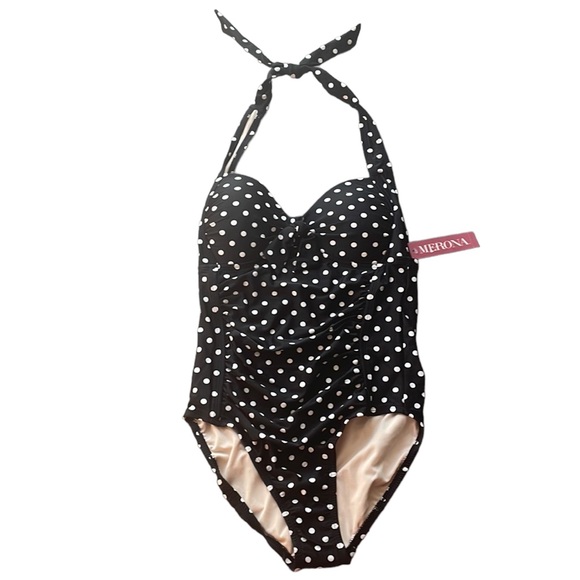 Merona - One Piece Swimsuit - Picture 2 of 5